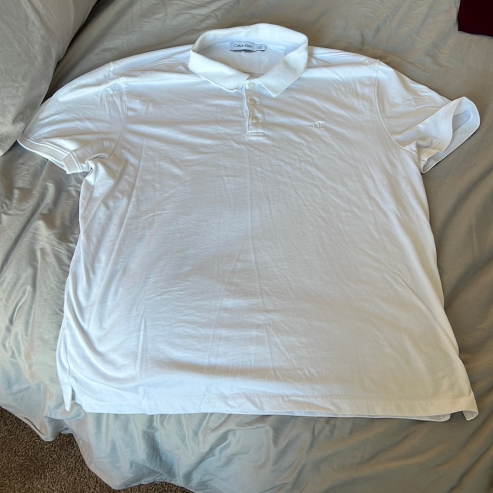 Calvin Klein Extra Large White Polo